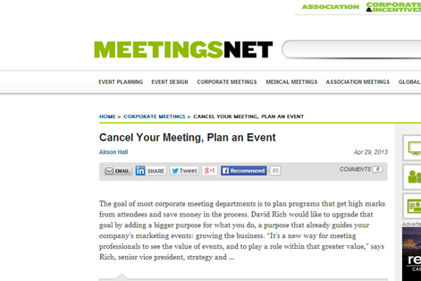 Get More Value from Meetings &#038; Events