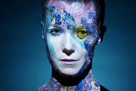 Body Art Projection Mapping