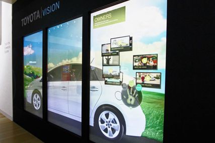 Toyota Multi-Touch Vision Wall