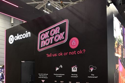 OkCoin at Singapore Fintech Festival