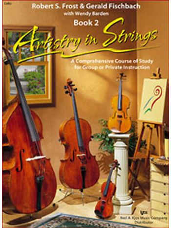 Artistry In Strings Book 2 (Cello Bk/2CD)