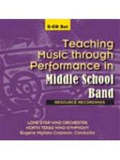 Teaching Music Through Performance in Middle School Band (CD)
