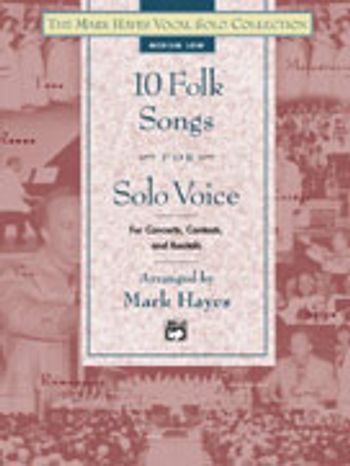 10 Folk Songs for Solo Voice (Book only)