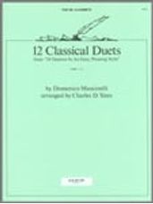 12 CLASSICAL DUETS FOR CLARINETS EPRINT (Set)