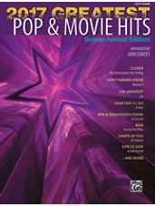 2017 Greatest Pop & Movie Hits (Easy piano)