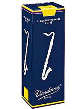 Vandoren Bass Clarinet Reed 2; Box of 5