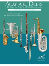 Adaptable Duets - Alto Saxophone/Baritone Saxophone