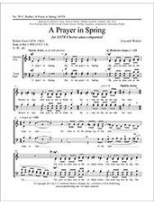 Prayer in Spring, A