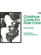 Christmas Carols For Flute Choir - 1st Flute