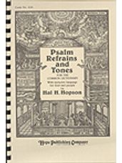 Psalm Refrains and Tones Choral Book