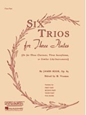 Six Trios for Three Flutes, Op. 83 (1st Flute)
