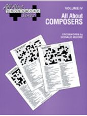 All About ... Crossword Series, Volume IV -- All About Composers