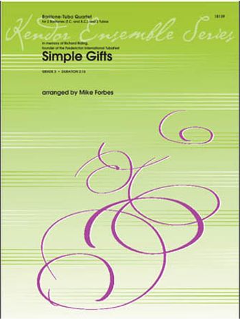 Simple Gifts (Tuba/Euphonium Quartet)