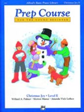 Alfred's Prep Course Christmas Joy Book Level E