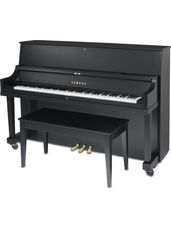 Yamaha P22 Acoustic Upright Piano - 45" - Satin Ebony