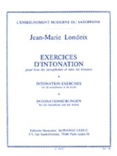 Intonation Exercises (saxophones)