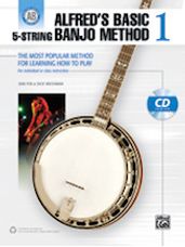 Alfred's Basic 5-String Banjo Method 1 (Book/Audio)