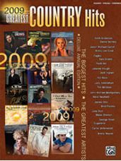 2009 Greatest Country Hits [Piano/Vocal/Chords]