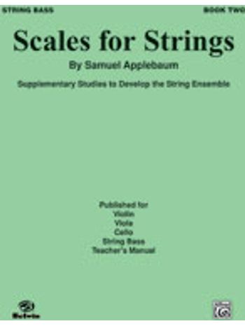 Scales for Strings, Book II [Bass]