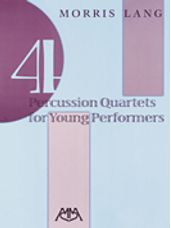 Four Percussion Quartets for Young Performers