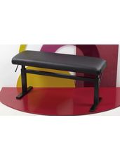 43" Piano Bench - ERGO Top - Leather Upholstery - Pneumatic Adjustability