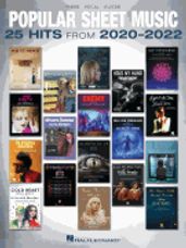 Popular Sheet Music - 25 Hits from 2020-2022