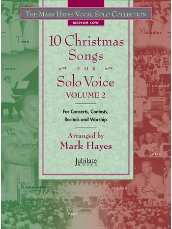 10 Christmas Songs for Solo Voice Volume 2 (Book Only)