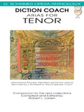 Diction Coach - G. Schirmer Opera Anthology Tenor