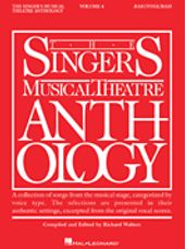 Singer's Musical Theatre Anthology - Vol. 4 (Bar/Bass)