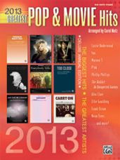 2013 Greatest Pop & Movie Hits (Big Note Piano)